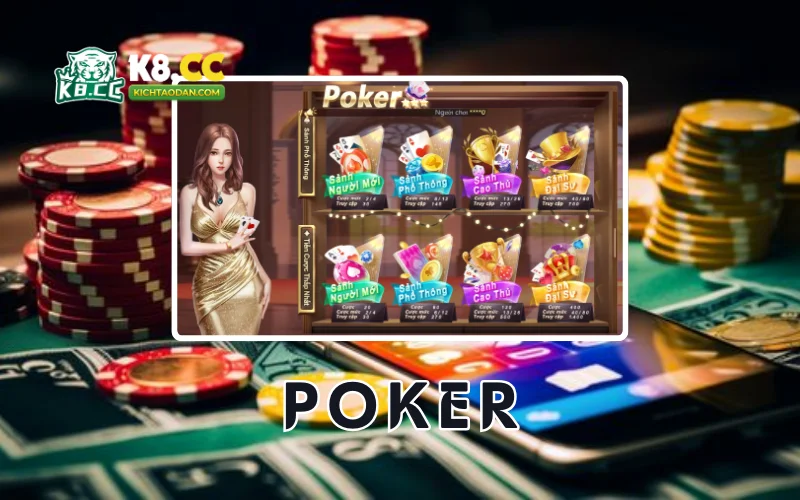 Chơi poker tại casino K8CC